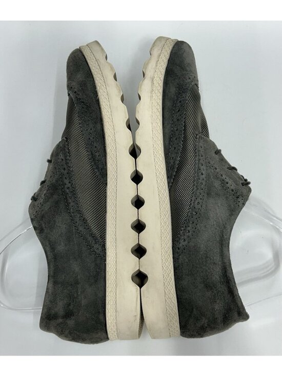 PF Flyers Men\'s Suede Wing Tip Oxford Sneakers Size 12 Grey Preppy School Work main image 4